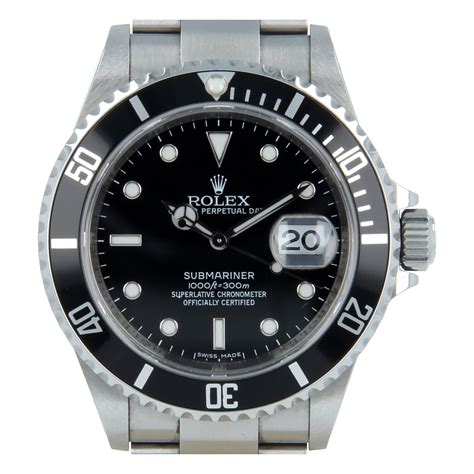 rolex submariner 16610 rrr termine produzione|rolex submariner 16610 for sale.